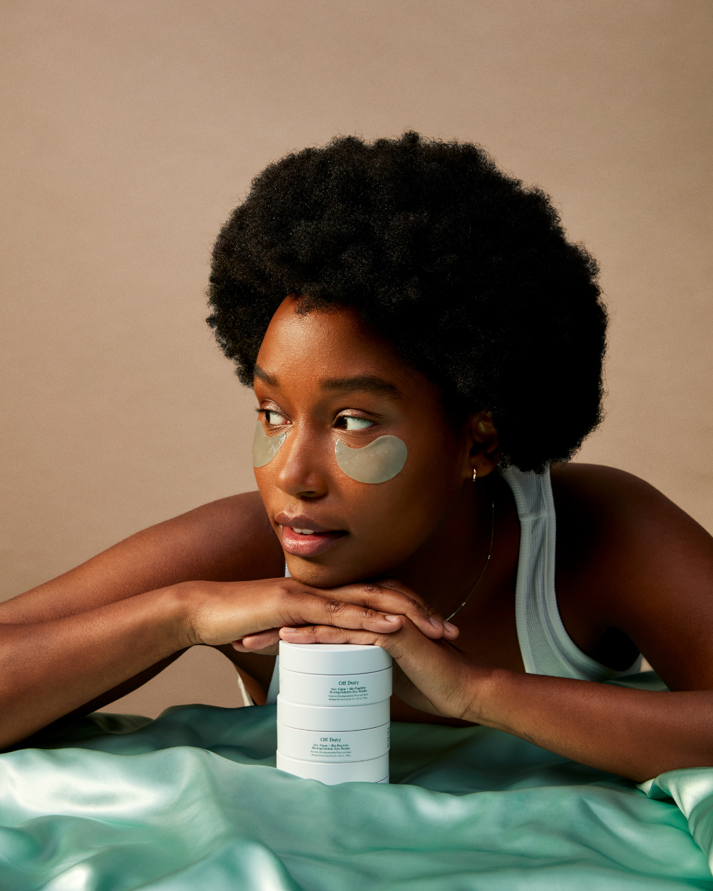 OffDuty™ Sea Algae + Bio-Peptide Smoothing Biodegradable Eye Masks