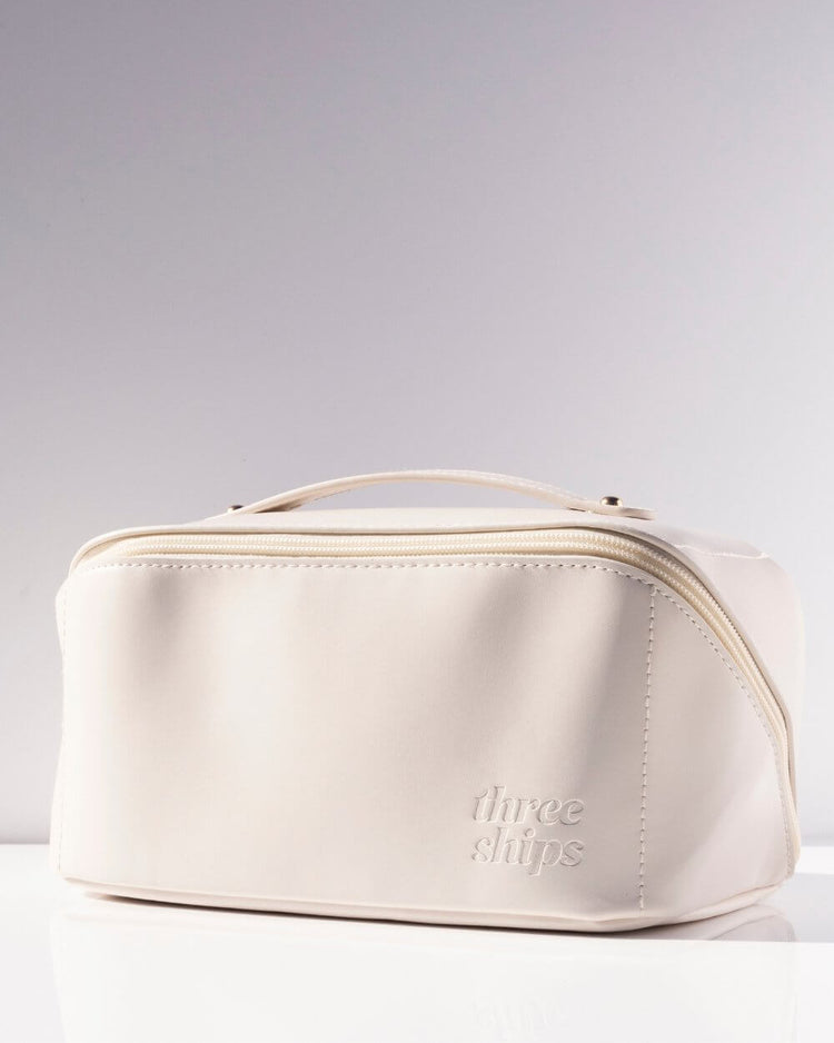 FREE Three Ships Cosmetic Bag Three Ships GWP Natural Vegan Cruelty-free Skincare