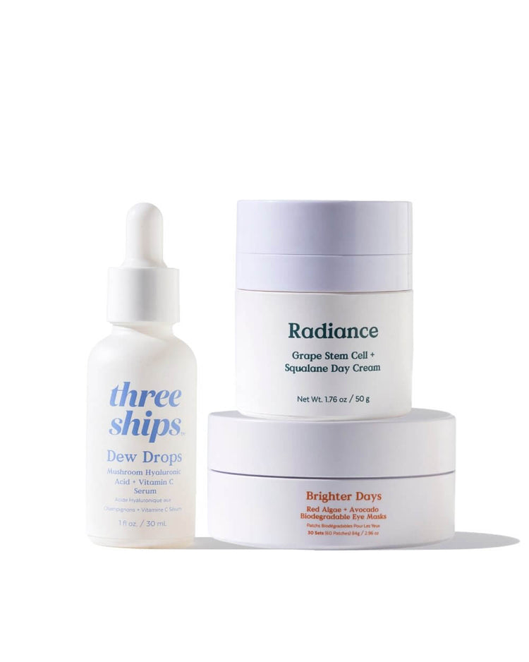 Summer Best-Sellers Bundle Three Ships Natural Vegan Cruelty-free Skincare