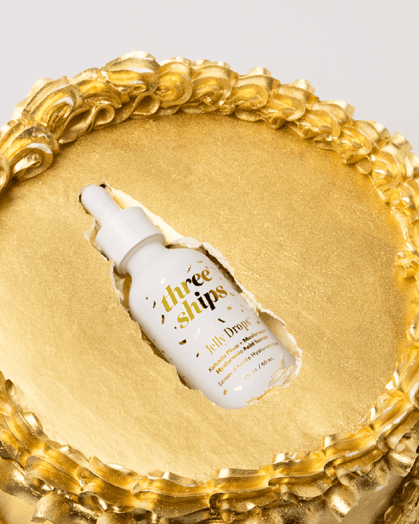 Birthday Edition Jelly Drops™ Kakadu Plum + Mushroom Hyaluronic Acid Serum Three Ships Natural Vegan Cruelty - free Skincare