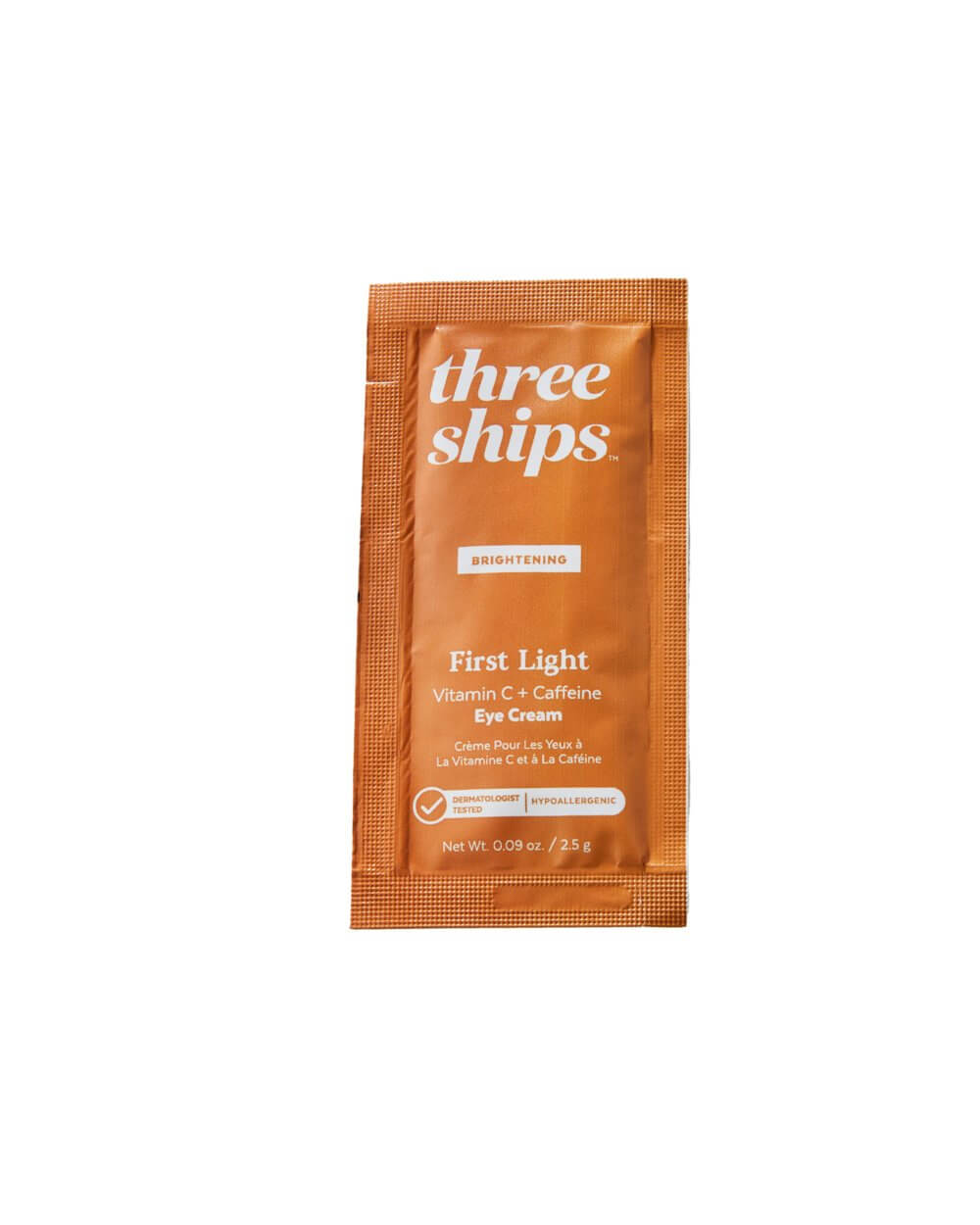 FREE First Light Vitamin C Eye Cream Sample Three Ships Natural Vegan Cruelty-free Skincare