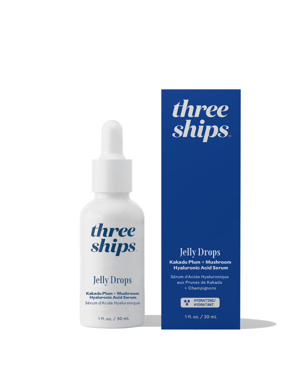 Jelly Drops™ Kakadu Plum + Mushroom Hyaluronic Acid Serum Three Ships SERUMS Natural Vegan Cruelty - free Skincare