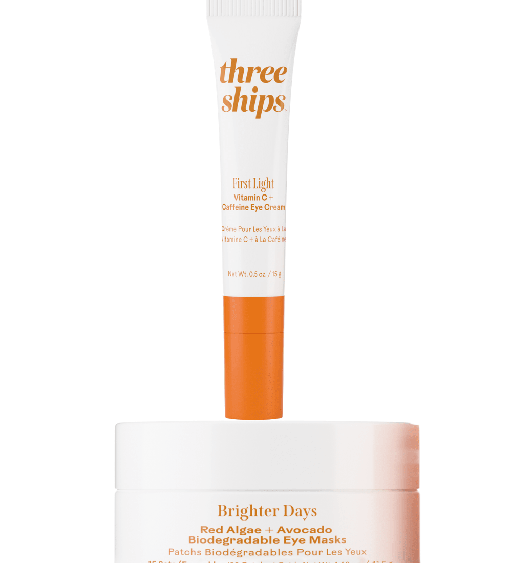 Under - Eye Brightening Duo Three Ships BUNDLES Natural Vegan Cruelty - free Skincare