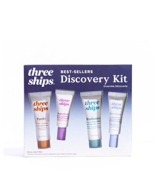 Best-Sellers Discovery Kit Three Ships Natural Vegan Cruelty-free Skincare