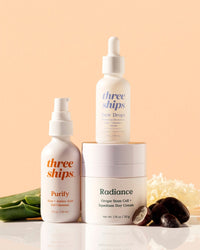 Can-Dew 3-Step Kit for Glowing Skin Three Ships Natural Vegan Cruelty-free Skincare