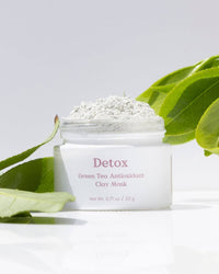 Detox Green Tea Antioxidant Clay Mask Three Ships MASKS Natural Vegan Cruelty-free Skincare
