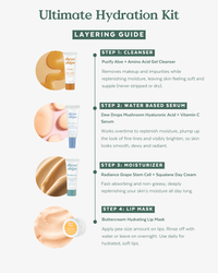 Ultimate Hydration: Bestsellers Routine Three Ships KITS Natural Vegan Cruelty-free Skincare